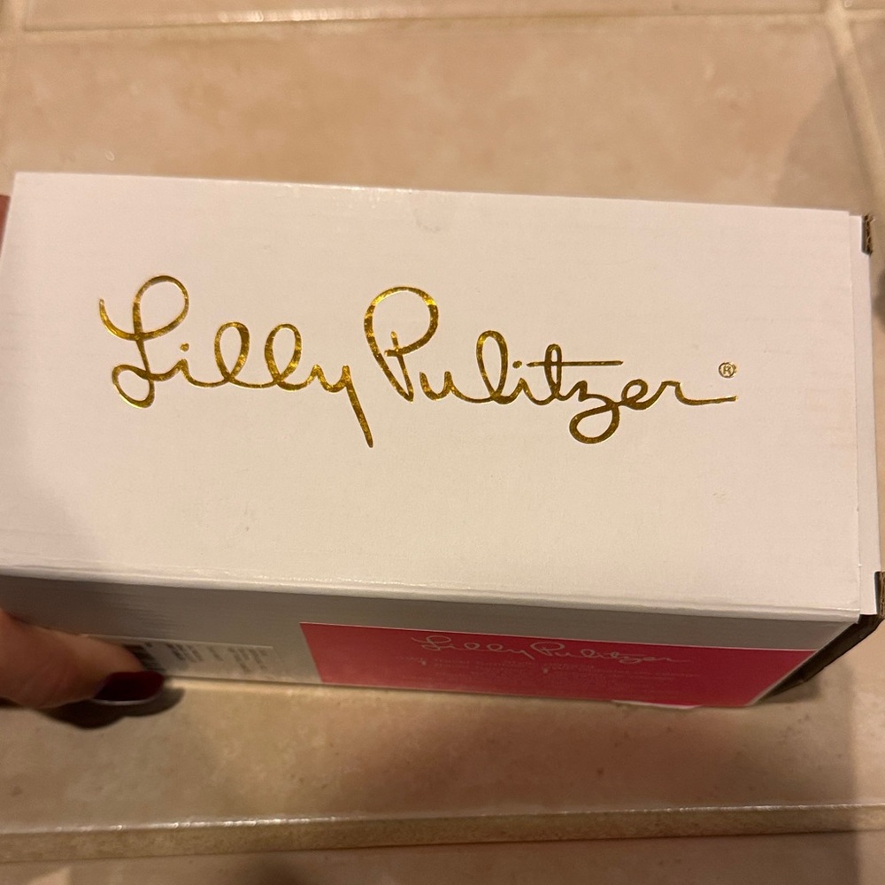 Lilly Pulitzer Blue and Pink Tumbler - Picture 5 of 5